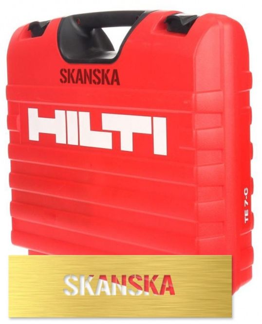 Hovedbilde Sjablong i messing med firmanavn
