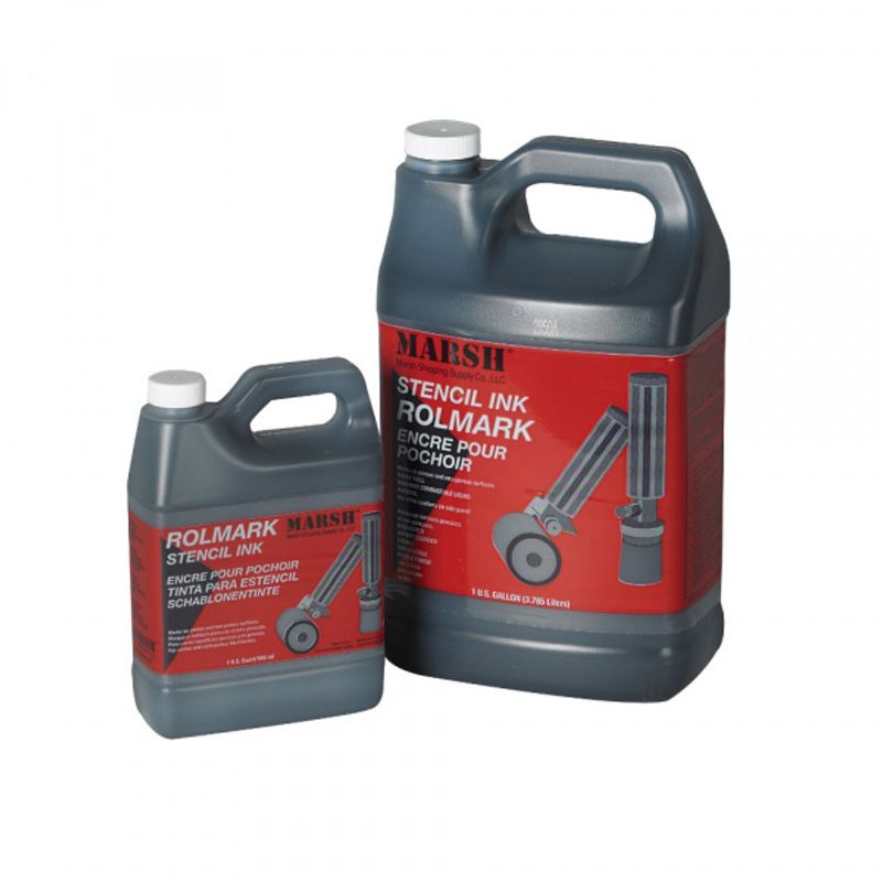 Marsh Rolmark sjablongblekk 0,9 l