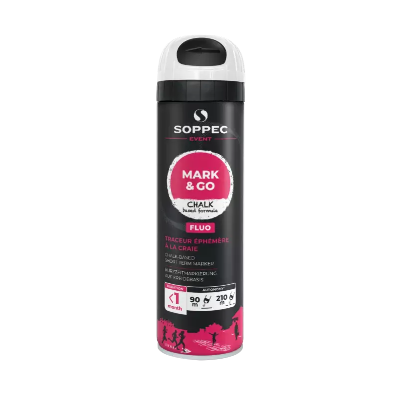 Soppec MARK & GO – Fluorescerende merkespray 500 ml